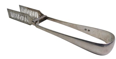 Lot 326 - Sterling Silver Tongs.