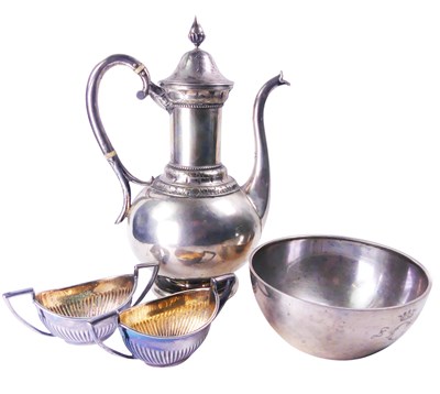 Lot 355 - Swedish 830 Standard Silver Items.