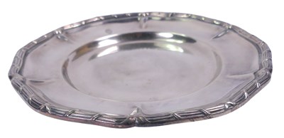 Lot 404 - A Small Swedish Silver Salver.