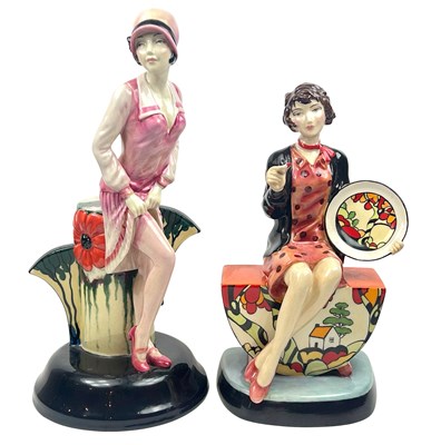 Lot 161 - Clarice Cliff ‘The Artisan’ and ‘Centenary Figure.’