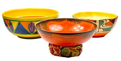 Lot 160 - Assorted Clarice Cliff Bowls.