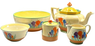 Lot 190 - Clarice Cliff 'Autumn Crocus' Pattern Wares.