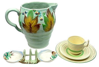 Lot 159 - A Fine Assortment of Clarice Cliff & Staffordshire Wares.