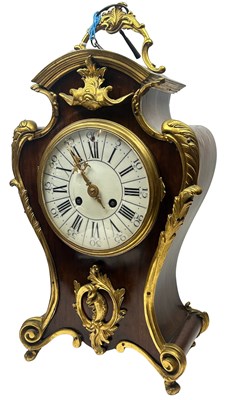 Lot 154 - French Mantle Clock.