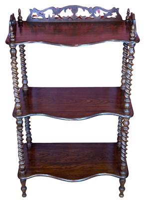 Lot 122 - A Three Stage Victorian Whatnot.