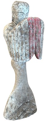 Lot 227 - A Chinese Han Dynasty (206 BC - 220 AD) Terracotta 'Sleeve Dancer'.