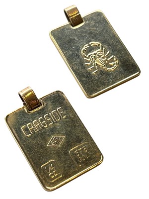 Lot 236 - Two Gold Ingots.