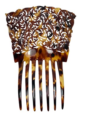 Lot 206 - Spanish Mantilla Tortoise Shell Comb.