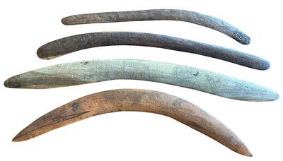 Lot 108 - A Collection of Boomerangs.