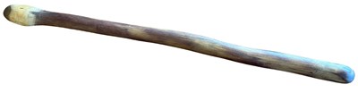 Lot 105 - Carved Hardwood Club.