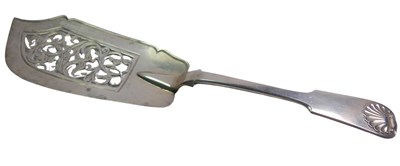 Lot 374 - Scottish Silver Fish Slice.