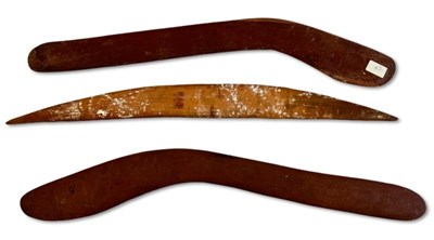 Lot 99 - 3 x Boomerangs.