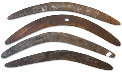 Lot 98 - Four Boomerangs.