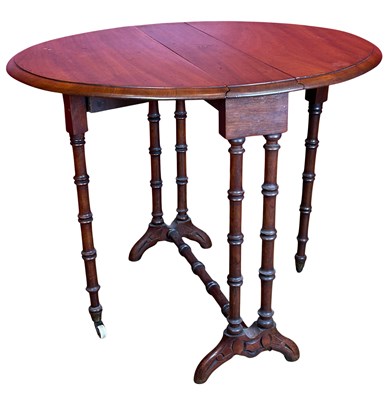 Lot 120 - Small Mahogany Sutherland Table.