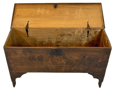Lot 110 - Antique Six Plank Chest.