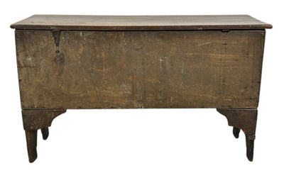 Lot 110 - Antique Six Plank Chest.