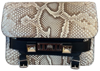 Lot 202 - Proenza Shouler Snakeskin PS11 Classic.