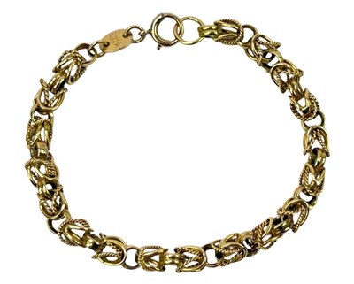 Lot 260 - French Knitted Link Style Bracelet.