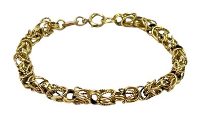 Lot 260 - French Knitted Link Style Bracelet.