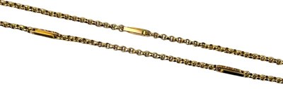 Lot 269 - Belcher Chain With Fob.