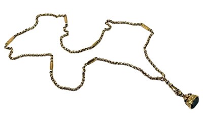 Lot 269 - Belcher Chain With Fob.