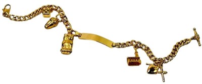 Lot 263 - Charm Bracelet.