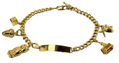Lot 263 - Charm Bracelet.
