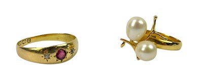 Lot 242 - Four Gold Rings.