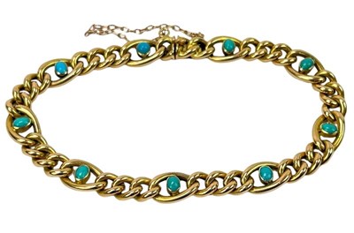 Lot 259 - Turquoise Bracelet.