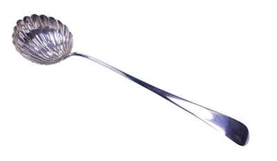 Lot 322 - A Large Shell Bowl Ladle.