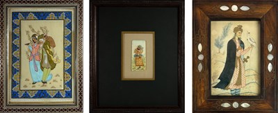 Lot 78 - Collection of Persian Miniatures.