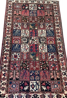 Lot 136 - Persian Bakhtiari Wool Rug.
