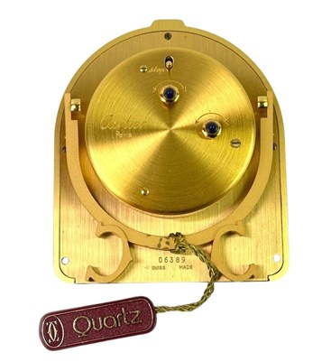 Lot 139 - Les Must de Cartier Tortue Alarm Clock.