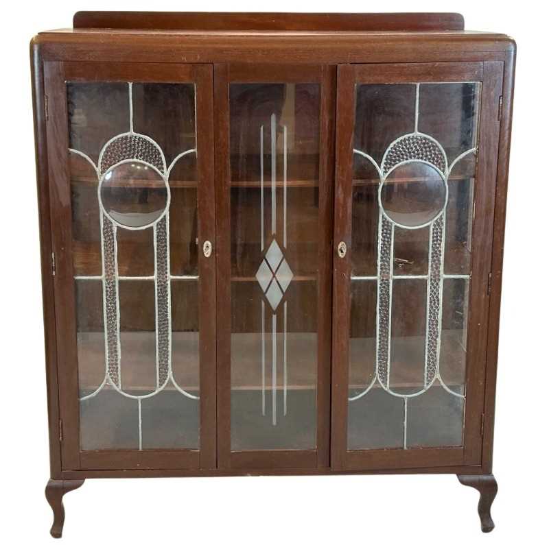 Lot 115 - Art Deco Style Display Cabinet.
