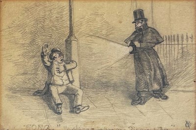 Lot 87 - A Pair of Charles Keene Illustrations.