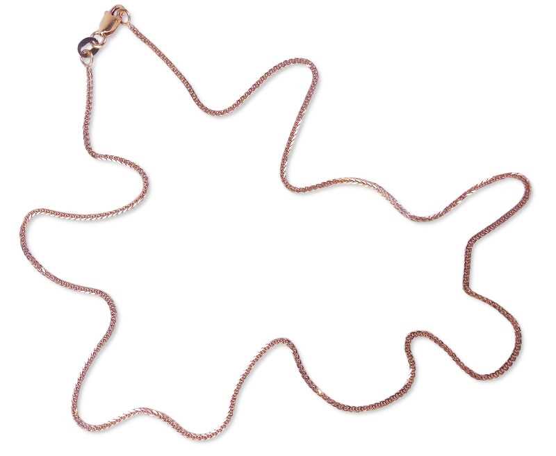 Lot 277 - 18ct Rose Gold Chain.