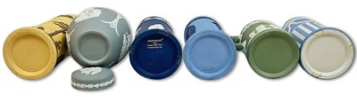 Lot 146 - A Colourful Collection of Wedgwood Jasperware.