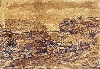 Lot 67 - Manner of JMW Turner Libre Studiorum Study