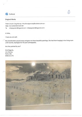 Lot 47 - Mike Green b.1941.