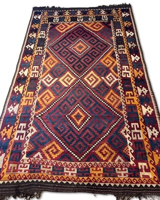 Lot 137 - Handmade Afgan Maiamana Kilim.