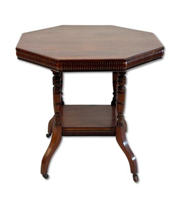 Lot 132 - Mahogany Octagonal Table.