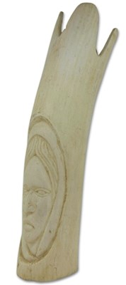 Lot 185 - Carved Elephant Ivory.
