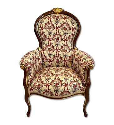 Lot 140 - French Louis Philippe Style Armchair.