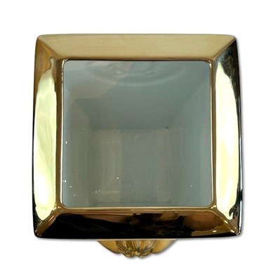 Lot 174 - Rosenthal Golden Versace Vanity Vase.
