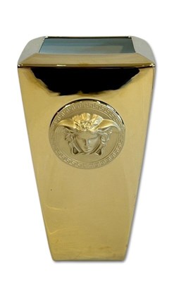 Lot 174 - Rosenthal Golden Versace Vanity Vase.