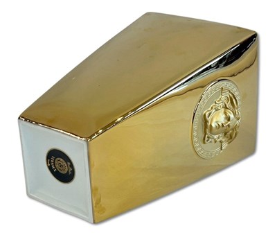 Lot 174 - Rosenthal Golden Versace Vanity Vase.