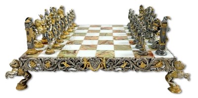 Lot 182 - A Giuseppe Vasari Chess Set.