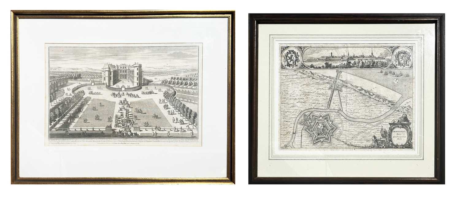 Lot 84 - 2 x Antique Copper Plate Engravings.