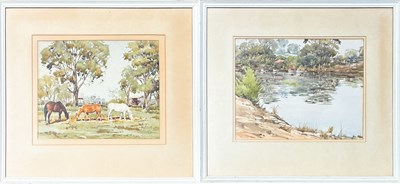 Lot 66 - A Pair of Alan Stubbs Watercolours.