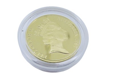 Lot 1 - 1989 Limited Edition Australian Gold Coin.